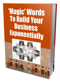 Magic Words To Build Your Business Exponentially cover
