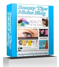 Beauty Tips Niche Blog cover