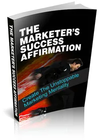 The Marketers Success Affirmation cover