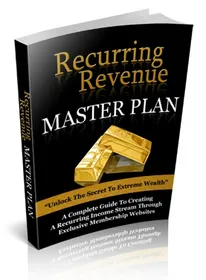 Recurring Revenue Master Plan cover