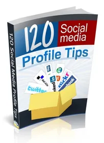 120 Social Media Profile Tips cover